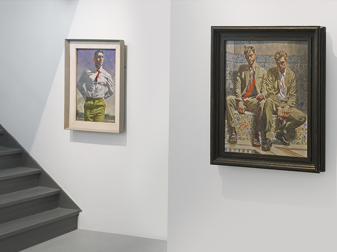 Mark Beard | Bruce Sargeant (1898-1938): Parlor, Gymnasium, and Field. Exhibition view.Courtesy of ClampArt