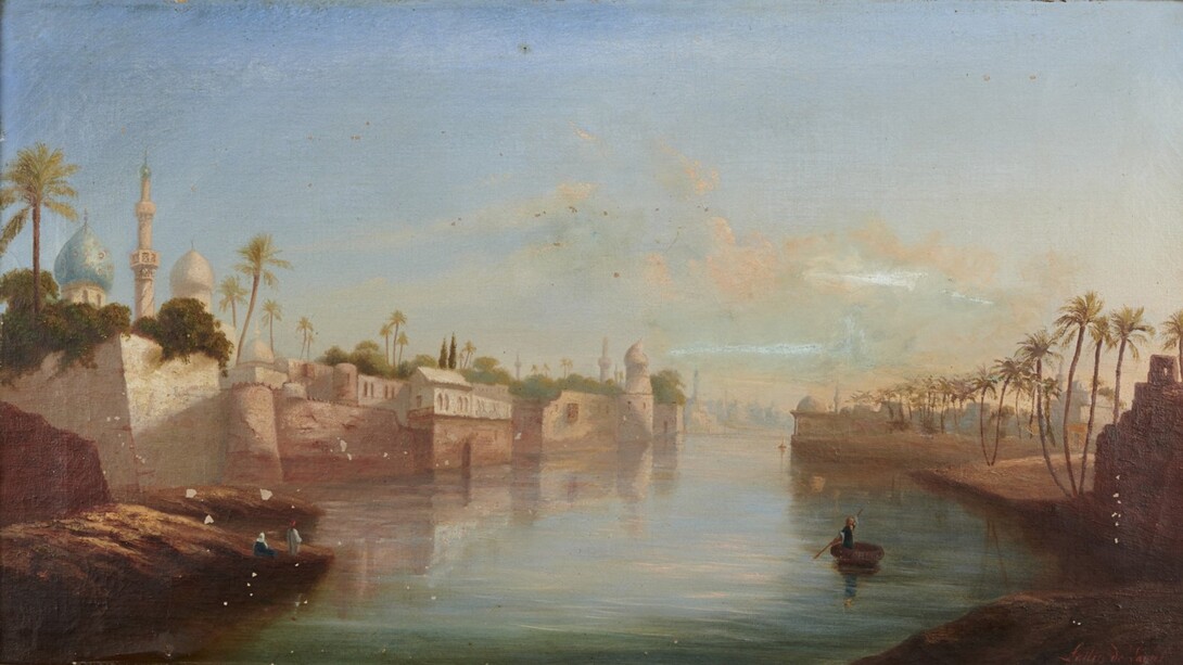 Pierre-Victorien Lottin (1810-1903), Baghdad, 1900 circa. Iraq
