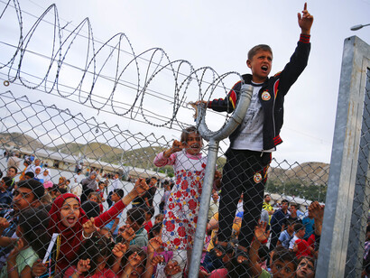 Children against the borders