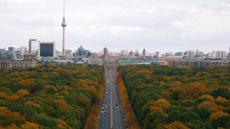 Bosco a ridosso di Berlino, Germania