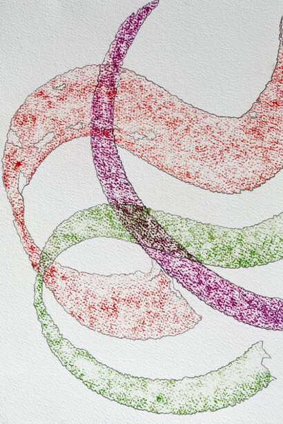 Christine Albane, Through the keyhole 4, 2025. Courtesy of Fountain House Gallery