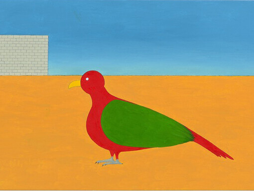 Rodrigo Hernández, "Conflict over coherence", 2015, olio su tavola, cm.20x35