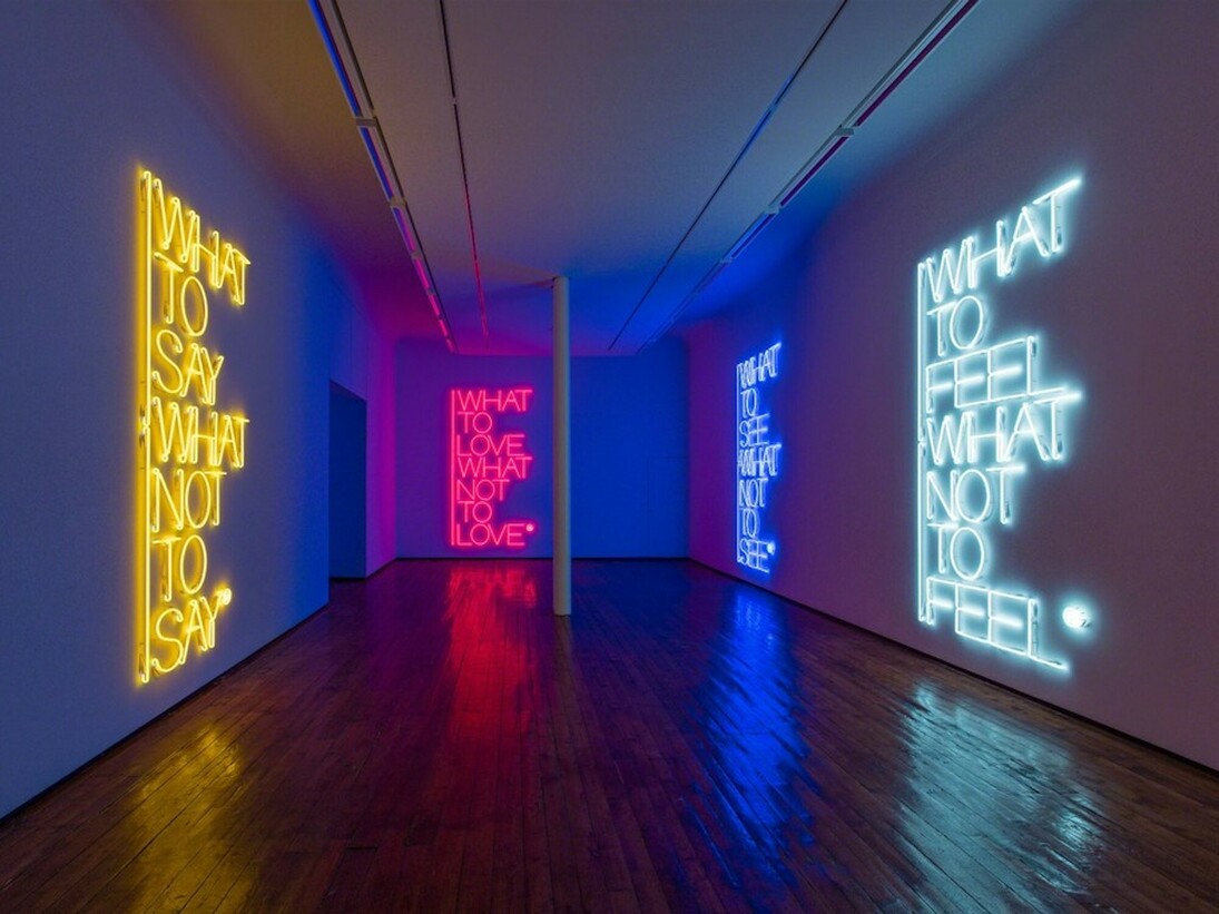 What to see what not to see, Exhibition view. Courtesy of Galleria Fumagalli