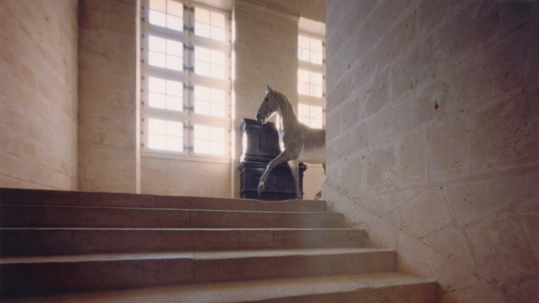 Werner Mahler, Château de Brissac, Loiretal (detail), 2001. Courtesy of Galerie Springer