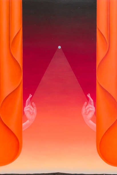 Emily Weiner, Marionettist, 2025. Courtesy of Miles McEnery Gallery