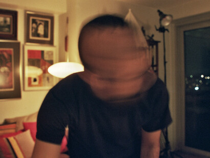 Jeffrey Shagawat, (Self Portrait) All a blur 