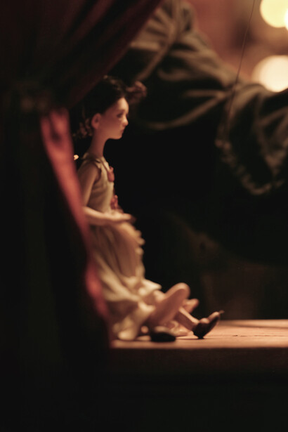 Gracia se dedicaba a diseñar y coser los vestuarios de los títeres, a pintarles los rostros y armar los laboriosos peinados de los que se sentía orgullosa