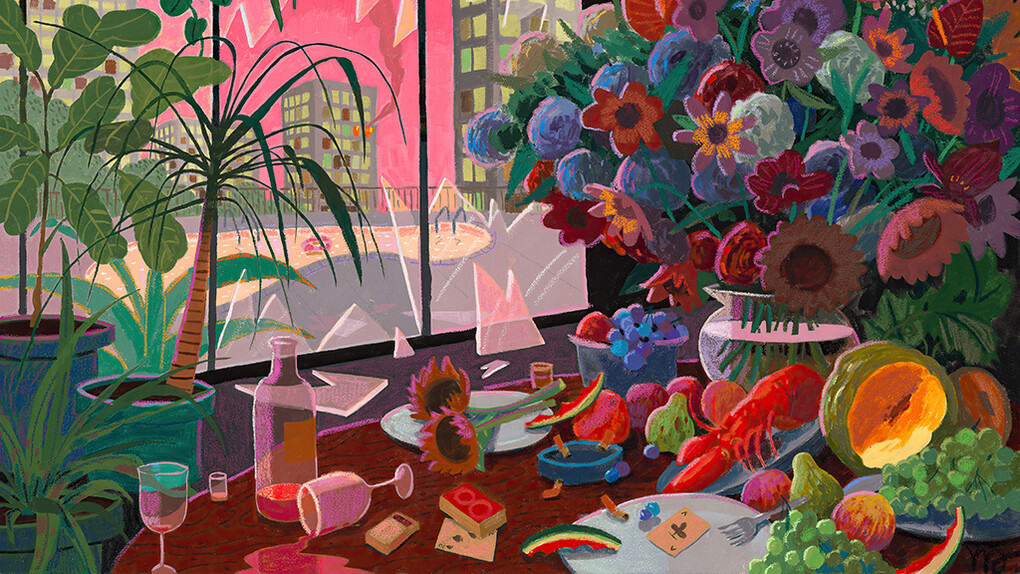 Nicholas Bono Kennedy, Where there is smoke (detail), 2026. Courtesy of Hashimoto Contemporary