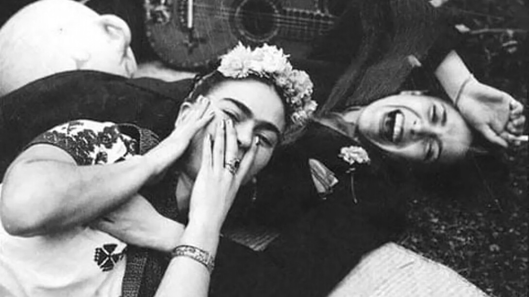 La cantante Chavela Vargas y la pintora Frida Kahlo