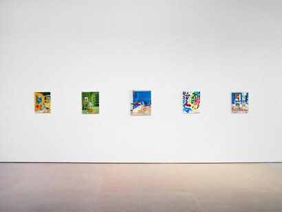 Tim Braden, The colouring garden, exhibition view. Courtesy of McClain Gallery