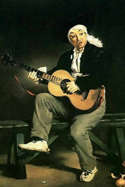 Eduard Manet. Il chitarrista spagnolo 