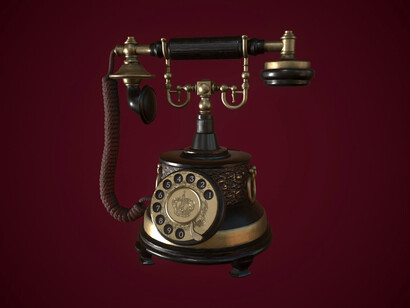 Teléfono rotario antiguo: éramos una generación que deseaba comunicarse, hacíamos llamadas largas con los amigos, los novios de ese verano