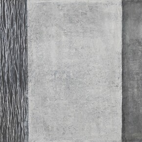 Mia Westerlund Roosen, Gray Series I, 2015 , Pastel and oil stick on paper, 15 x 18 inches. Courtesy of Betty Cuningham Gallery