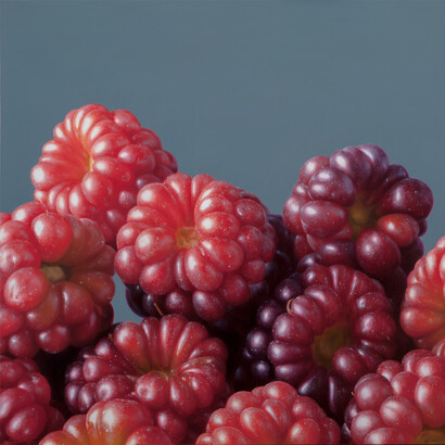 Antonio Castelló Avilleira, Raspberries, Oil on linen, 70 x 100 cm              