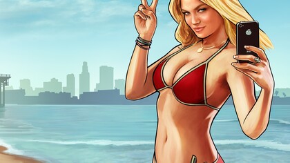 Bikini girl, del videojuego Grand Theft Auto