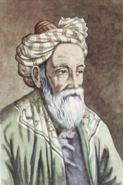 Portrait d'Omar Khayyam © By Atilin, CC BY-SA 3.0