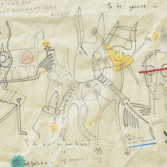 Ambra Durante, Pium a dreams, 2025. Courtesy of Courtesy of Galerie Friese 