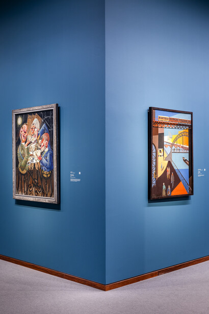 Various artists, Ruin and rush. Berlin 1910–1930, exhibition view. Courtesy of Neue Nationalgalerie