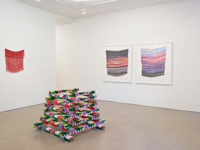 Carly Glovinski. How to Build a Fire. Courtesy of Morgan Lehman Gallery