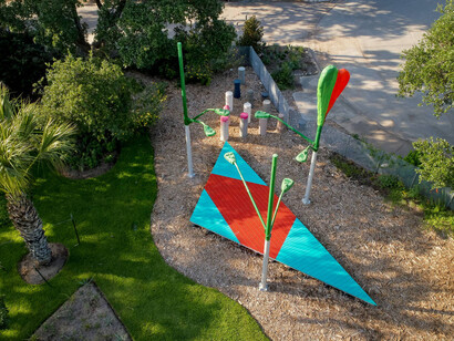 Jessica Stockholder. Courtesy of The Contemporary Austin