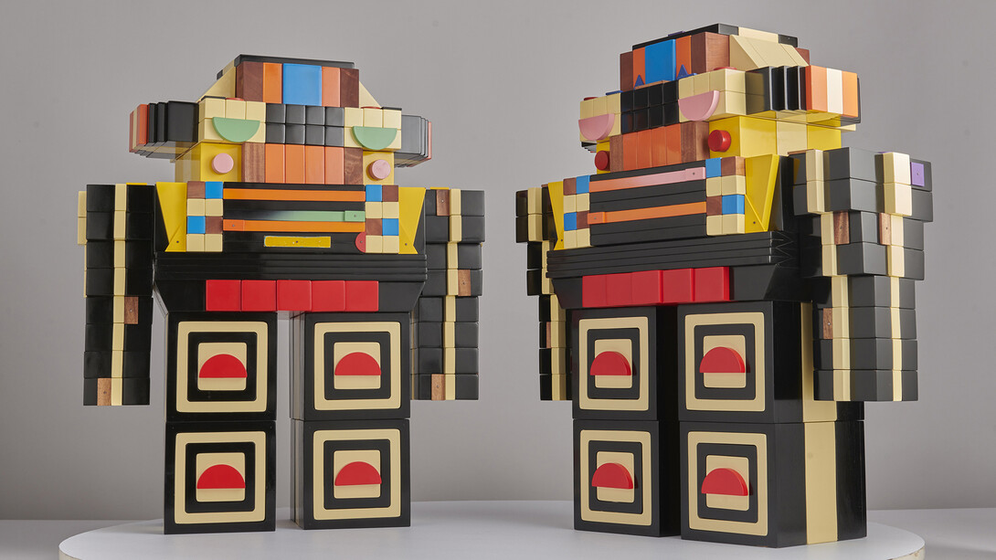 Kumkum Fernando, Soulmates, 2023. Courtesy of Jonathan LeVine Projects