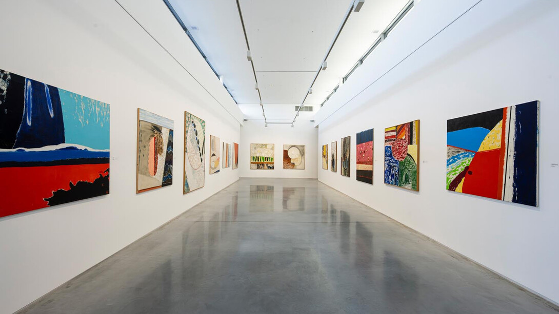 Ivan Ouhel, Beneath the surface, exhibition view. Courtesy of Danubiana