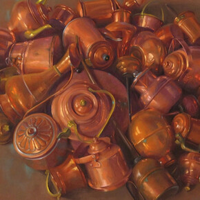 Janet Monafo. Past & Present. Courtesy of Vose Galleries