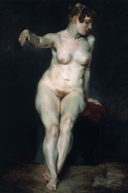 Eugène Delacroix (French, Charenton-Saint-Maurice 1798–1863 Paris), Date:ca. 1820-23
Medium:Oil on canvas, Dimensions:32 × 25 5/8 in. (81.5 × 65 cm), Classification:Paintings. Staatliche Museen zu Berlin, Nationalgalerie