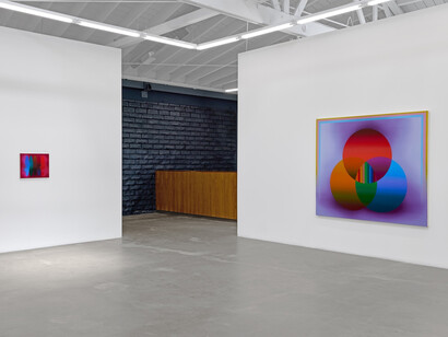 Nicolas Grenier, Flags, exhibition view. Courtesy of Luis De Jesus Los Angeles