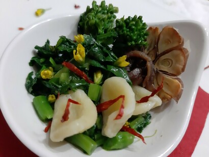 Orecchiette fresche con cime di rapa