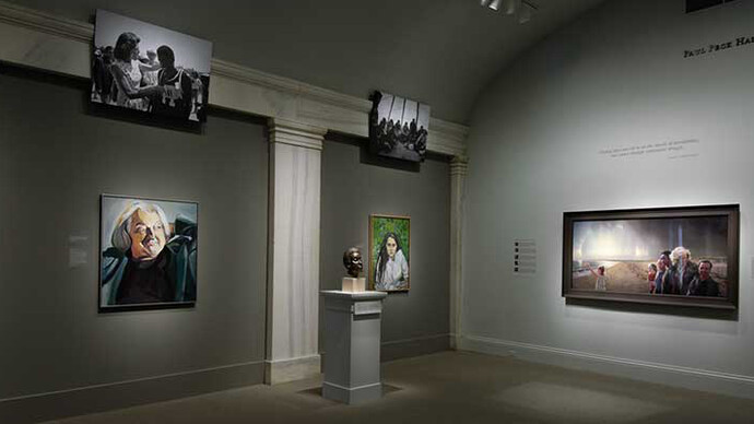 The Struggle for Justice. Courtesy of National Portrait Gallery