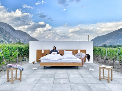 Null Stern Hotel (Suiza): un hotel único ya que no cuenta ni con paredes ni con techo