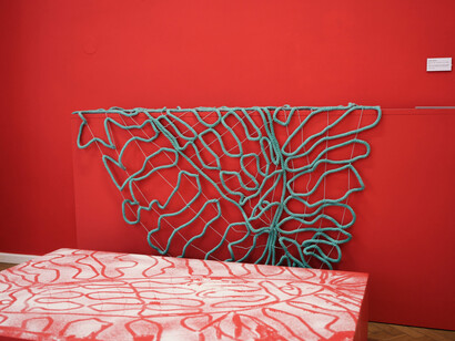 Various artists, A journey to the center of the Earth, exhibition view. Courtesy of Anca Poterașu Gallery