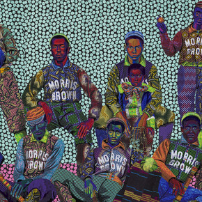 Bisa Butler, To God and truth (detail), 2019. Courtesy of Frist Art Museum