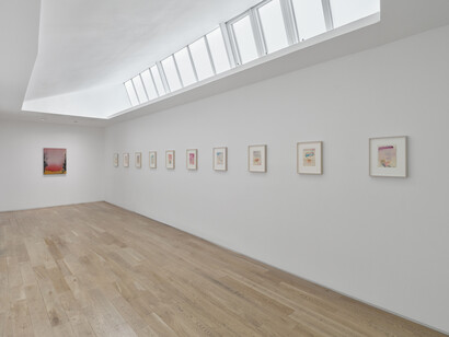 Leiko Ikemura, El jardín nocturno, exhibition view. Courtesy of Lisson Gallery