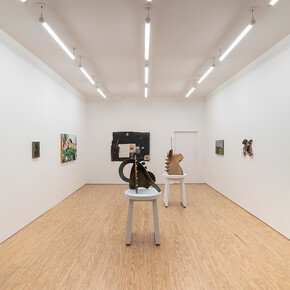 Installation View, The Sea Swept the Sandcastles Away (To wake up in Atlanta!), 
Curated by Daniel Fuller, 2023. Courtesy of the artist and March Gallery