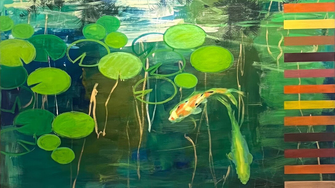 Sheldon Greenberg, After Monet (detail), 2025. Courtesy of Modernism Inc. 