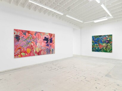 Ileana García Magoda, Agua de vida (Water of life), exhibition view. Courtesy of Anat Ebgi Gallery