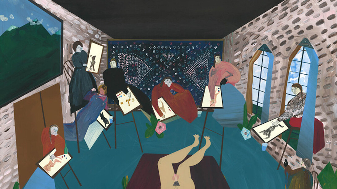 Andrea Heimer, Little Circus, Exhibition view. Courtesy of Antonio Colombo Arte Contemporanea