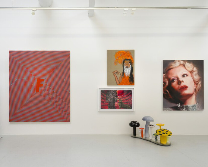Flaming June VII, Exhibition view. Courtesy of Gavlak
