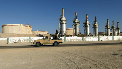 Libyan oil pipeline