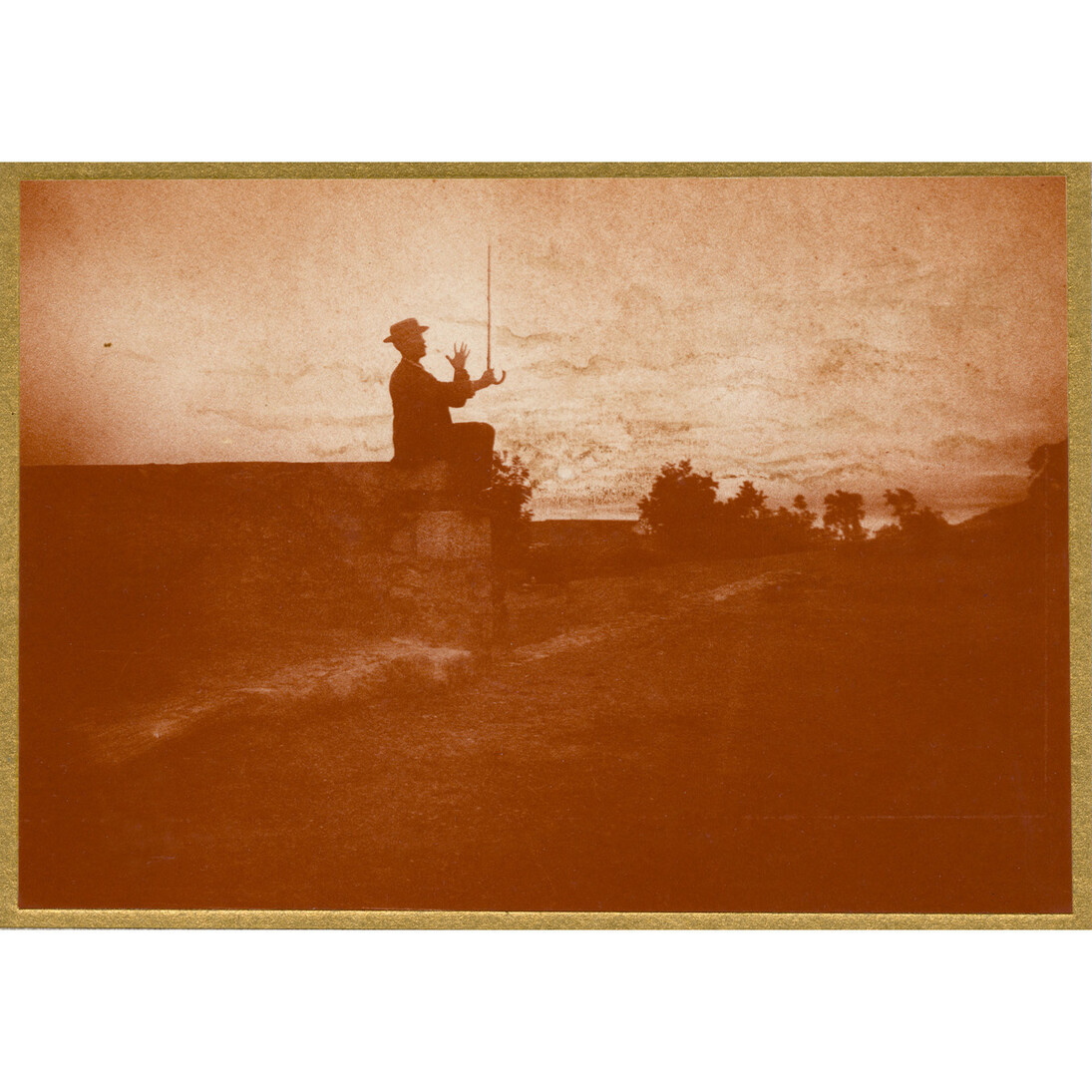 Photographer Unknown, Untitled [Greece], ca. 1900, gum bichromate, 3-1/8 x 4-1/2 inches