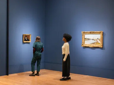 Manet and Morisot, exhibition view. Courtesy of De Young Museum