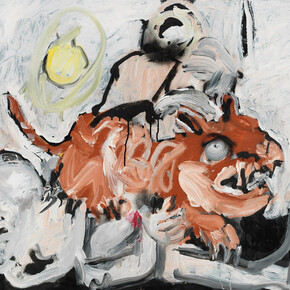 Xiao Kegang, Superimposed Bodies, acrylic on canvas, 90x120cm. Courtesy of the artist and Eli Klein Gallery © Xiao Kegang