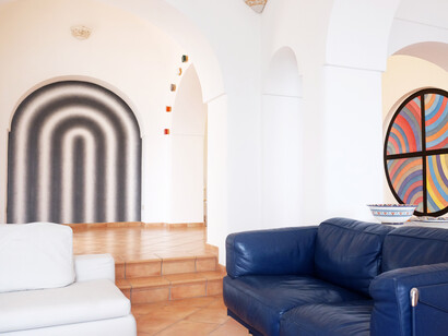 Salone Casa L'Orto, Praiano. Courtesy Marea Art Project