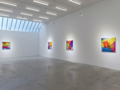 Barbara Kasten, Exhibition view. Courtesy of Bortolami 
