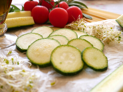 Zucchine e pomodorini