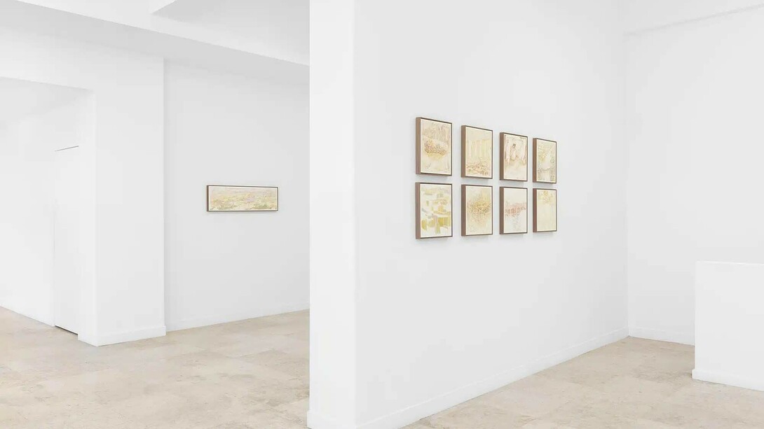 Marta Ubach, A montanha, vista da exposição. Cortesia de Salgadeiras Arte Contemporânea