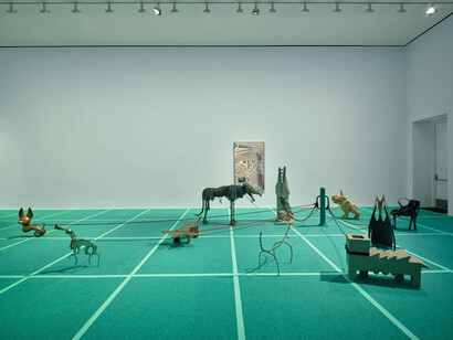 Camille Henrot, A number of things, exhibition view. Courtesy of Hauser & Wirth