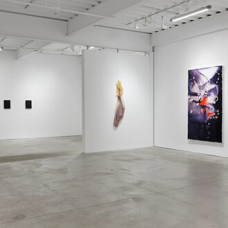 Various artists, A petal's edge, exhibition view. Courtesy of Casemore Gallery